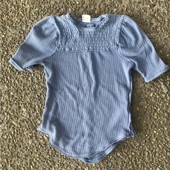 We The Free Tops - free people light purple 3/4 sleeve top size s
